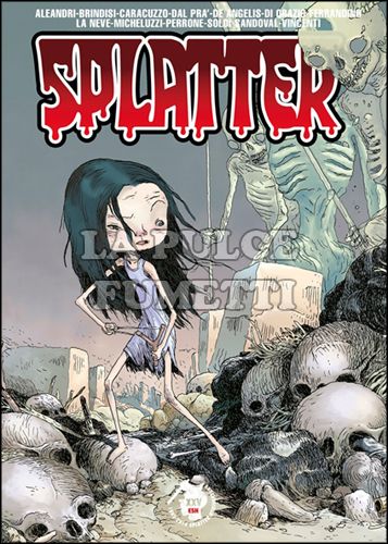 LE ORIGINI DI SPLATTER # 1 - TONY SANDOVAL VARIANT COVER - 100 COPIE